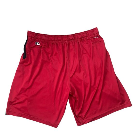 Nike Cincinnati Reds MLB Performance Shorts Mens XXL Dri-Fit Team Red Black - Picture 3 of 16